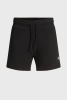 10 X BRAND NEW JACK AND JONES DESIGNER TWO PACK CASUAL COTTON LOUNGE SHORTS IN BLACK AND GREY SIZES MEDIUM - 2