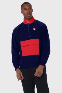 3 X BRAND NEW FILA VINTAGE KENNY FLEECE NAVY/RED SIZE M, XXL,