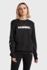 14 X BRAND NEW UNISEX HUMMEL CHEVRIN SWEAT IN BLACK SIZES XS. S, M, L,