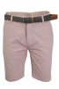 9 X BRAND NEW THREADBARE OXFORD PINK BELTED SHORTS IN SIZES 30-32 - RRP-£25.00 PP - 3