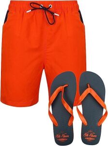 11X BRAND NEW SOUTH SHORE MENS SWIM SHORTS AND FLIP FLOPS SIZE SMALL RRP-£29.99 PP