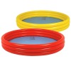 6 X BRAND NEW KIDS SUN CLUB LARGE COLOURFUL BRIGHT INFLATABLE PADDLING POOL IN RED & YELLOW SIZE 157CM X25CM