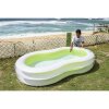 2 X GIANT FIGURE OF 8 KIDS PADDLING POOL - DIMENSIONS 240X 140X 47 CM CAPACITY 550 LITRE , SUITABLE FOR CHILDREN 6+ 2 IN A BOX - 5