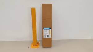 10 X BRAND NEW FOLD-DOWN PARKING SECURITY POSTS 560 X 120 MM (PADLOCK NOT SUPPLIED SUITS 10MM SHACKLE) (PROD CODE 377185) RRP £26.68 EACH (EXC VAT)