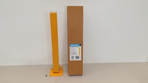 10 X BRAND NEW FOLD-DOWN PARKING SECURITY POSTS 560 X 120 MM (PADLOCK NOT SUPPLIED SUITS 10MM SHACKLE) (PROD CODE 377185) RRP £26.68 EACH (EXC VAT)