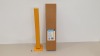 10 X BRAND NEW FOLD-DOWN PARKING SECURITY POSTS 560 X 120 MM (PADLOCK NOT SUPPLIED SUITS 10MM SHACKLE) (PROD CODE 377185) RRP £26.68 EACH (EXC VAT)