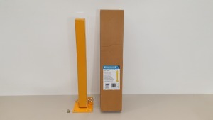 10 X BRAND NEW FOLD-DOWN PARKING SECURITY POSTS 560 X 120 MM (PADLOCK NOT SUPPLIED SUITS 10MM SHACKLE) (PROD CODE 377185) RRP £26.68 EACH (EXC VAT)