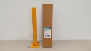 10 X BRAND NEW FOLD-DOWN PARKING SECURITY POSTS 560 X 120 MM (PADLOCK NOT SUPPLIED SUITS 10MM SHACKLE) (PROD CODE 377185) RRP £26.68 EACH (EXC VAT)