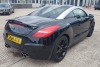 BLACK PEUGEOT RCZ THP 156 AUTO PETROL COUPE 1598CC FIRST REGISTERED 18/5/2011 - ELECTRIC AND HEATED SEATS - REG: S888 XTN MILES- 38,035 VIN NUMBER: VF34J5FVABP001951 1 KEY NO V5 HAS MOT UNTIL 6/2/2024 - 4