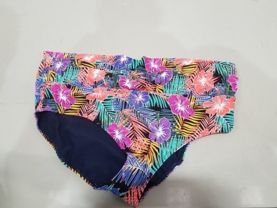 20 X BRAND NEW MIXED GEORGE SWIM BRIEFS - IN FLORAL PRINTS - IN MIXED SIZES TO INCLUDE UK 16 / 26 / 28