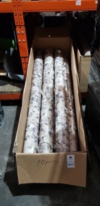 33 X BRAND NEW ARTIFICIAL DECORATIVE TREE LOGS - IN 2 BOXES