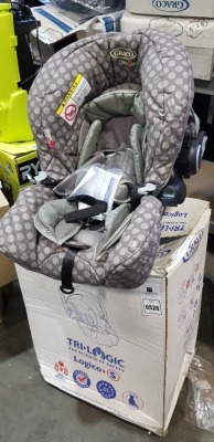 1 X BRAND NEW GRACO LOGICO INFANT CAR SEAT BASE AND 1 X GRACO TRI - LOGIC SEAT - ( FITS ALL GRACO CLICK CONNECT STROLLERS ) - IN 2 BOXES