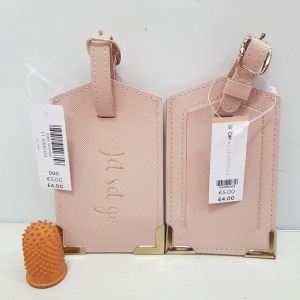 194 X BRAND NEW DOROTHY PERKINS LUGGAGE TAGS RRP- £4.00 PP