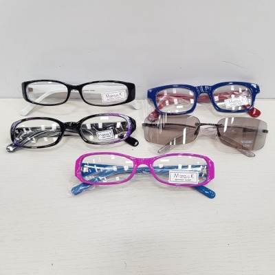 400 X BRAND NEW MARCUS K GLASSES IN VARIOUS STYLES AND COLOURS