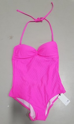 17 X BRAND NEW PINK SWIMSUITS IN SIZE 10