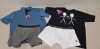 33 X BRAND NEW MIXED CLOTHING LOT CONTAINING - GERRY POLO SHIRTS - MORPH T-SHIRTS - VARIOUS BOXER SHORTS - ETC