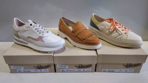 4 X BRAND NEW DL SPORT SHOE LOT CONTAINING - NABUK MELACOTON SHOES - LOGIC BURRO SHOES - VITELLO BIANCO SHOES ALL IN SIZE 39 - RRP-£190.00PP