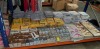 1000 + PIECE BRAND NEW MIXED LOT CONTAINING VARIOUS SMALL NOTE BOOKS / PANDA WOODEN 15 CM RULERS / SECRET CANDY GIFT BAGS / INSULATED FOOD BAGS / VARIOUS LUNIMOUS GLASS STICKERS ETC - ON A FULL BAY