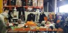 50 X PIECES BRAND NEW MIXED HALLOWEEN LOT CONTAINING HALLOWEEN THEMED ITEMS , 1.2M HANGING GHOST WITH WINGS AND LIGHTS, 90CM HANGING HORROR CLOWN , BROWN BAT WITH LIGHT UP EYES , SPIDER AND WED DECORATIONS, ETC - ON A FULL BAY