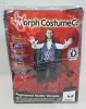 25 X BRAND NEW LOT CONTAINING MORPH COSTUME AUGMENTED REALITY VAMPIRE COSTUME SIZE L