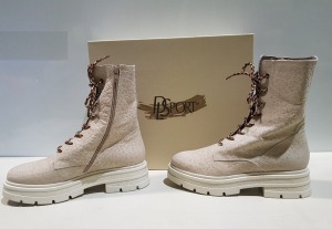 3 X BRAND NEW DL SPORT SHOE LOT CONTAINING HARUKI PANNA BOOTS - BISONTE BOOTS - ALL IN SIZE 39 RRP-£190.00PP