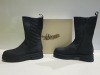 4 X BRAND NEW DL SPORT SHOE/BOOT LOT CONTAINING - VELOUR EBANO ANKLE BOOTS - NABUK NERO BOOTS - VITELLO RIVER ANKLE BOOTS ETC IN SIZES 41 AND 42 - 3