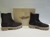 4 X BRAND NEW DL SPORT SHOE/BOOT LOT CONTAINING - SPORTS STONE BOOTS - VITELLO LATE ANKLE BOOTS - VELOUR EBANO ANKLE BOOTS ETC IN SIZES 38 - 39 - 2