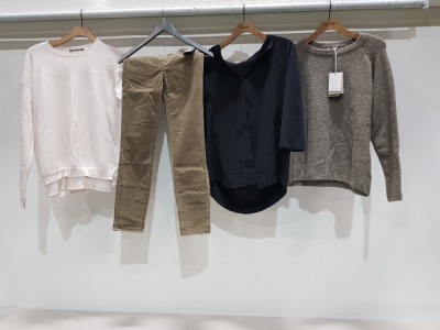 10 X PIECE BRAND NEW MIXED CLOTHING LOT CONTAINING - PAIGE DENIM JEANS - JANE LUSHKA PULLOVER - JANE LUSHKA VEST ETC ALL IN VARIOUS SIZES