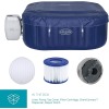 1 X BRAND NEW LAY-Z-SPA HAWAII PORTABLE SPA - AIR JET SYSTEM - WITH DIGITAL CONTROL PANEL -120 BUBBLE JETS - INFLATED SIZE -1.80M X 71CM PLUSA BRAND NEW KLEENEZE ICE CUBE PLUS PERSONAL SPACE COOLER - 2