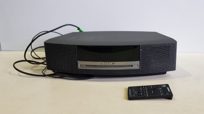 1 X BOSE WAVE CD RADIO PLAYER MUSIC SYSTEM ( AWRCC5) WITH REMOTE AND POWER LEAD
