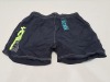 24 X BRAND NEW MENS HENLEYS FENDER SWIMSHORTS IN RED - PINK - YELLOW - BLACK - 3