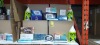 APPROX 200 X FACTORY SEALED TISSUE BOXES / TISSUE MULTIPLE PACKS IN VARIOUS SIZES & DESIGNS - MAINLY SUPERMARKET, CASH & CARRY & PHARMACY BRANDED (NOTE: THESE ARE FACTORY APPROVAL SAMPLES- BATCH NUMBER & DATE MARKED BUT IDEAL FOR END USER)
