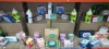 APPROX 200 X FACTORY SEALED TISSUE BOXES / TISSUE MULTIPLE PACKS IN VARIOUS SIZES & DESIGNS - MAINLY SUPERMARKET, CASH & CARRY & PHARMACY BRANDED (NOTE: THESE ARE FACTORY APPROVAL SAMPLES- BATCH NUMBER & DATE MARKED BUT IDEAL FOR END USER)
