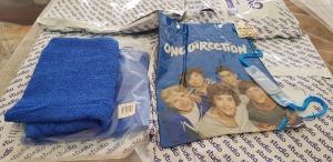 360 X BRAND NEW ONE DIRECTION SWIMMING BAG AND TOWELL ON FULL PALLET