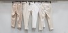 5 PIECE MIXED BRAND NEW PANTS LOT CONTAINING 2 X LOUISA CERANO PANTS AND 3 X JANE LUSHKA PANTS IN VARIOUS SIZES