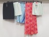 8 PIECE MIXED BRAND NEW CLOTHING LOT CONTAINING 2 X JOSEPH RILKOFF SKIRTS, 3 X CHARLOTTE SPARRE, 2 X JANE LUSHKA COTTON SHORTS, ETC IN VARIOUS SIZES