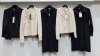 5 PIECE MIXED BRAND NEW CLOTHING LOT CONTAINING 3 X JANE LUSHKA JACKETS AND 2 X JANE LUSHKA JERSEYS IN VARIOUS SIZES