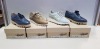 4 X BRAND NEW DL SPORT SHOE LOT CONTAINING - LOGIC BURRO SHOES - VITELLO BIANCO SHOES ALL IN SIZE 37 - RRP £190.00PP