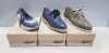 3 X BRAND NEW DL SPORT SHOE LOT CONTAINING -NABUK HEAVEN SHOES - VITELLO AVIO SHOES - SWEDEN OLIVIA SHOES 41- RRP £190.00PP