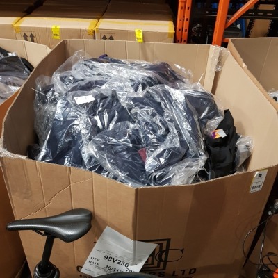 HALF PALLET OF WINTERBOTTOMS SCHOOL CLOTHING IE BLAZERS, TROUSERS IN VARIOUS SIZES AND COLOURS