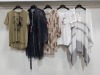 5 PIECE MIXED BRAND NEW CLOTHING LOT CONTAINING 1 X JANE LUSHKA TOP, 1 X KINROSS TOP, 1 X CHARLOTTE SPARRE TOP, 1 X LUISA CERANO TOP, ETC IN VARIOUS SIZES