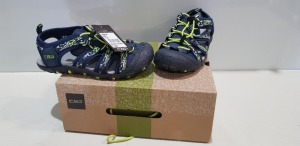 4 X EX DISPLAY CMP KIDS SAHIPHA HIKING SANDALS IN SIZES UK 1 -2 - 3 -4