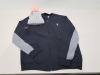14 X MIXED CLOTHING LOT CONTAINING 6 X MENS SKECHERS APPAREL BOMBER SIZES S-M-L-XL BLACK, 8 X FRANZ & LILY GREY OVERSIZED POM POM BEANIE
