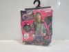 7 X BRAND NEW KILLER CROC MENS FANCY DRESS RUBIES SUICIDE SQUAD VILLAIN ADULTS HALLOWEEN COSTUME KIT - INCLUDES MASK AND TOP WITH ATTACHED HOOD - IN SIZE M/L ( RRP £ 30.00 PP )