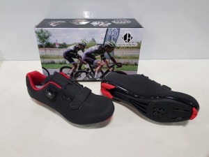 10 X BRAND NEW UPON HIKING CYCLING SHOES IN BLACK SIZE 9