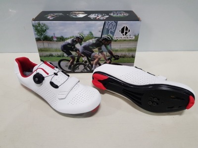 10 X BRAND NEW UPON HIKING CYCLING SHOES IN WHITE SIZE 10