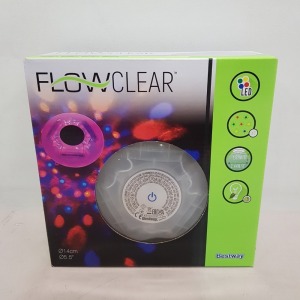 12 X BRAND NEW FLOW CLEAR LAZY-Z-SPA HOT TUB FLOATING LIGHT WITH 4 LED IN 4 COLOURS ( YELLOW , RED , BLUE AND GREEN ) WITH 7 FLASHING LIGHT MODES ( 6 X 19 X 2 CM DIMENSIONS ) RRP £22.99PP - IN 1 BOX