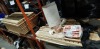1 X COMPLETE WOODEN BOX SAUNA - TO INCLUDE HARVIA (KIP60E) ELECTRIC HEATER - 20 KG HARVIA SAUNA NATURAL STONES FOR HEATER - COPPER BUCKET WITH SPOON ( ALL ON 2 PALLETS - 10 PANELS - SEATING PANELS AND BACK REST PANELS ) APPROX 2 METER X 2 METER