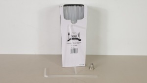 40 X 250 BRAND NEW FLEXI GASTRO DISPOSABLE CLEAR STRAWS (10,000)