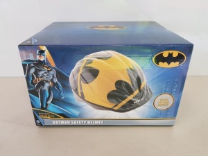 10 X BRAND NEW KIDS BATMAN SAFETY HELMETS AGE 3+